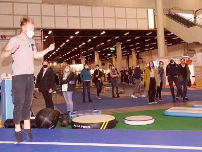 Messe mit Maske? Läuft!