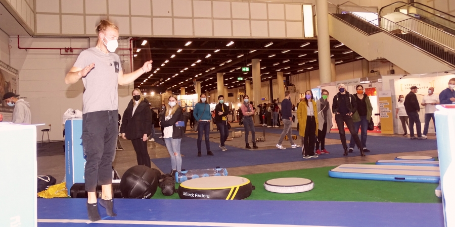 Messe mit Maske? Läuft!