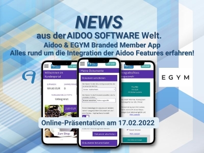 Aidoo-Features in die EGYM Branded Member App integrieren