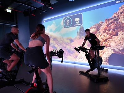 Das vernetzte und interaktive Indoor Cycling Erlebnis