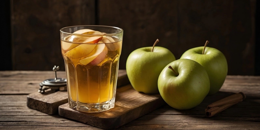 Naturtrübe Apfelsäfte fördern die Darmgesundheit