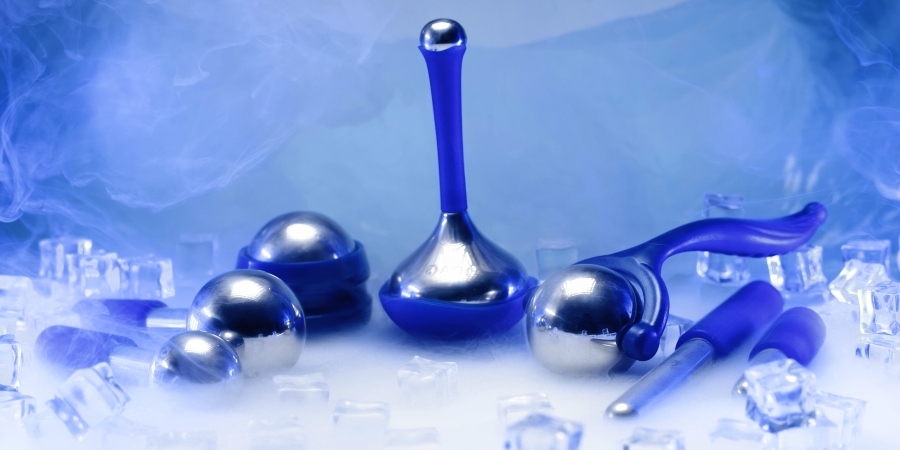 Kombination von Kälte und Massage