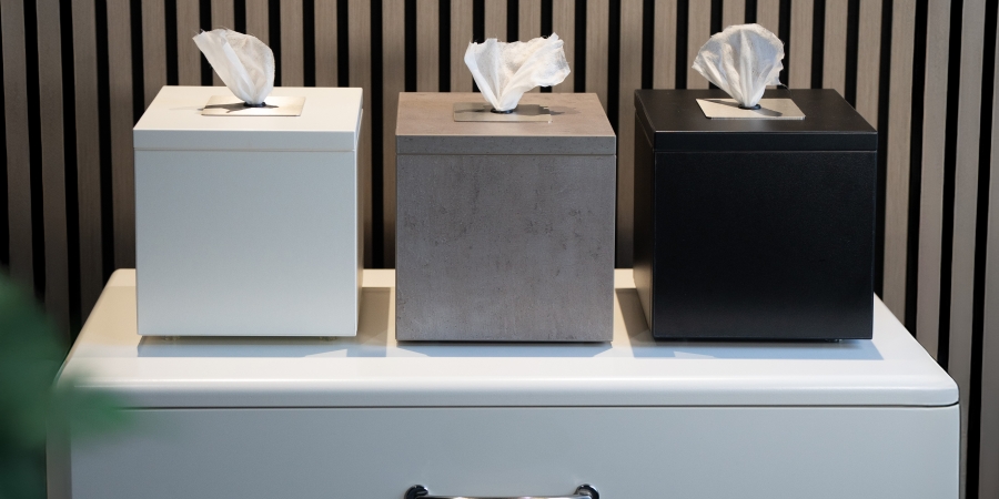 Platzsparender Tischspender für Physios