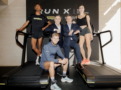 Die erste Weltmeisterschaft im Laufbandlauf