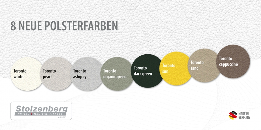 Neue Polsterfarben bei Stolzenberg