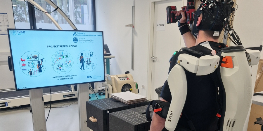 Forschung zu Exoskeletten im Arbeitsalltag