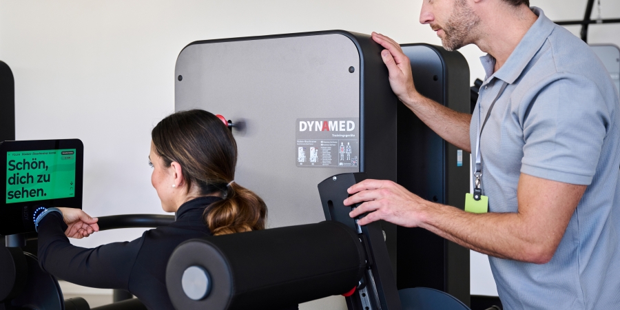 Kombination für moderne Trainingstherapie