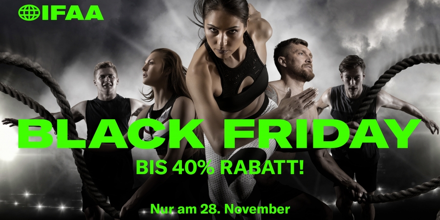Black Fitday statt Black Friday