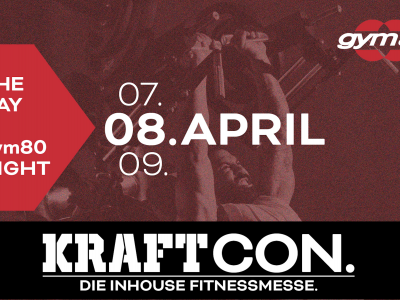 gym80 ... KRAFTcon. – die Inhouse Fitnessmesse