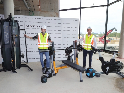 Matrix wird Fitnessgeräte-Ausstatter auf dem DFB-Campus