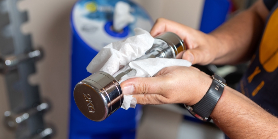 Kontaktloses Desinfizieren in Studios