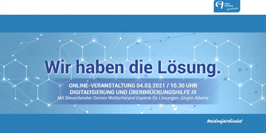 Digitalisierung und Überbrückungshilfe III