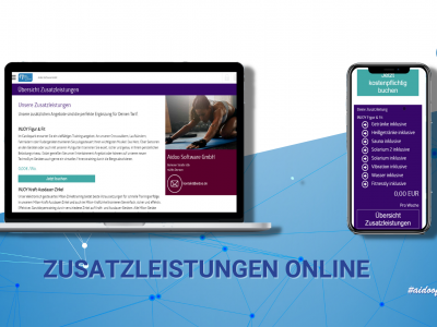 Zusatzleistungen online buchen