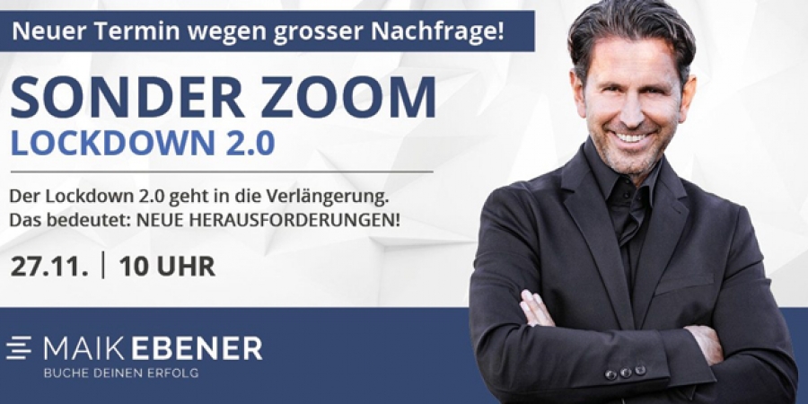 Neuer Termin wegen großer Nachfrage