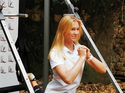 Der Dr. Wolff Outdoor-Zirkel im B9!-Fitness