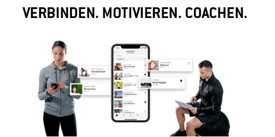 Training zu Hause mit der Mywellness App von Technogym